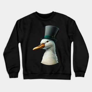 Duck Top Hat Crewneck Sweatshirt